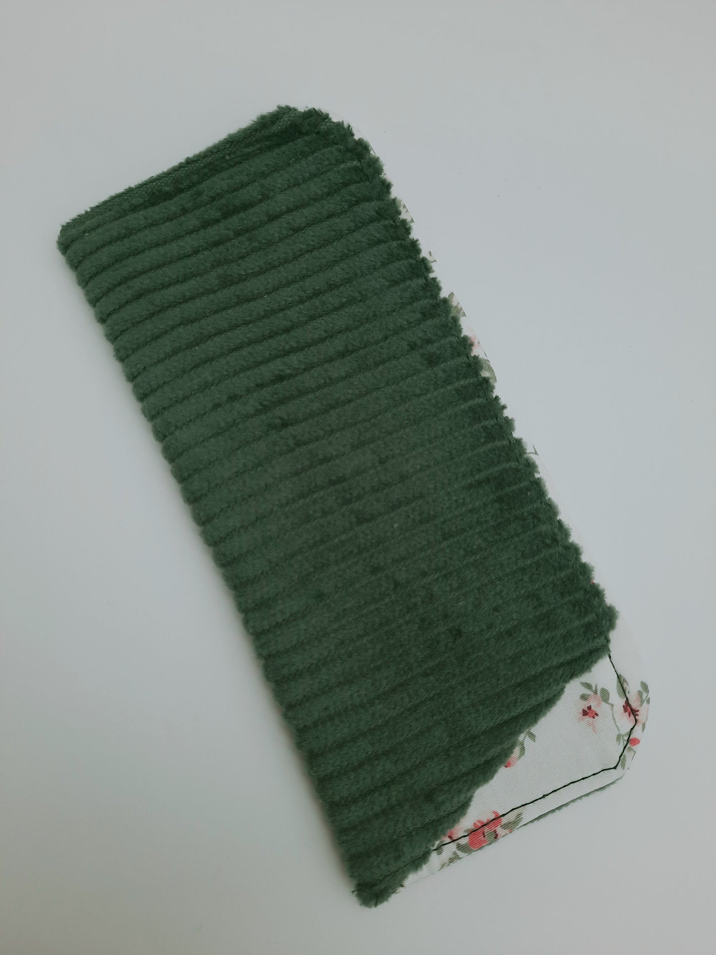 Brilhoesje groen+bloemetjes