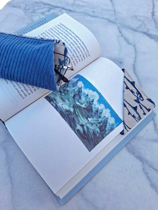 Bladwijzertje 'Blu Genova'