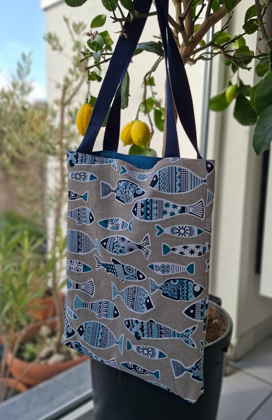 Tote bag 'Blu Genova'