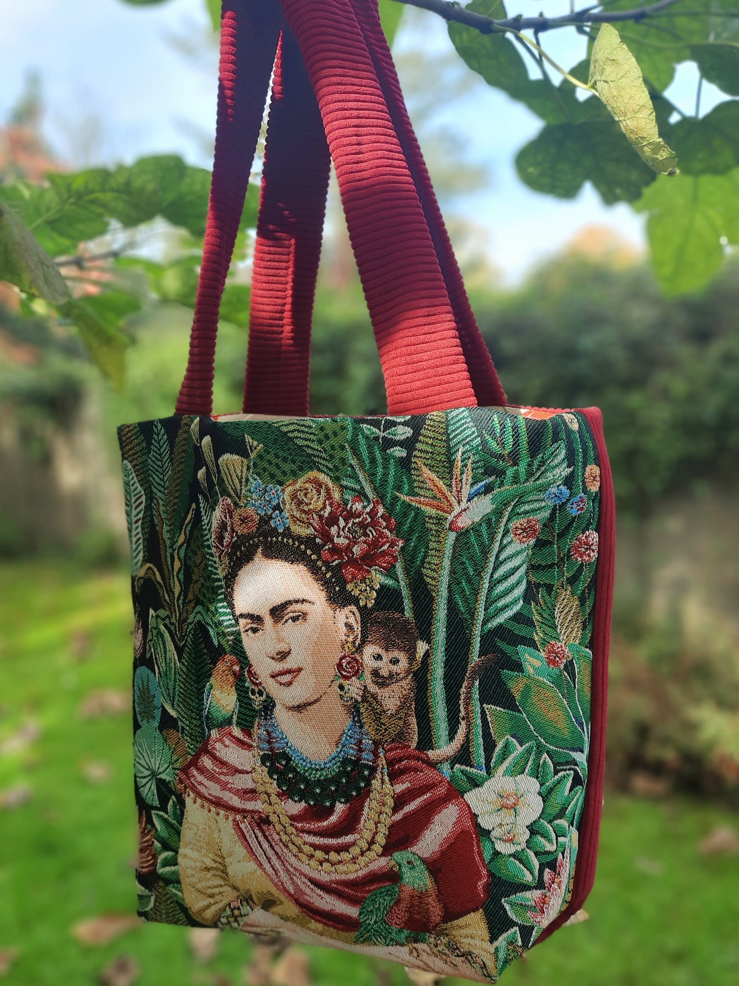 XL-tas 'La Frida' rood