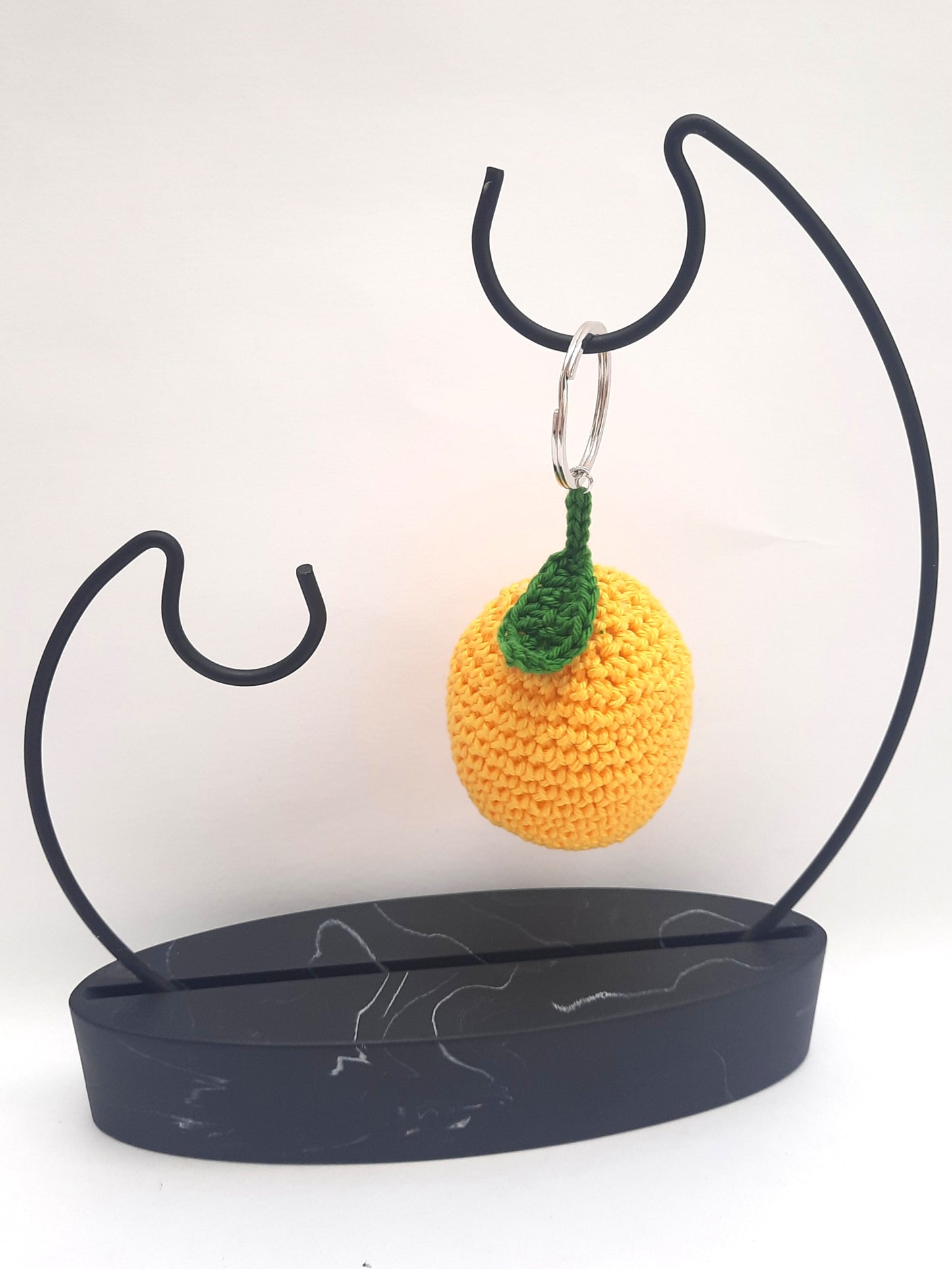 Bag charm 'Citroentje' - zilver