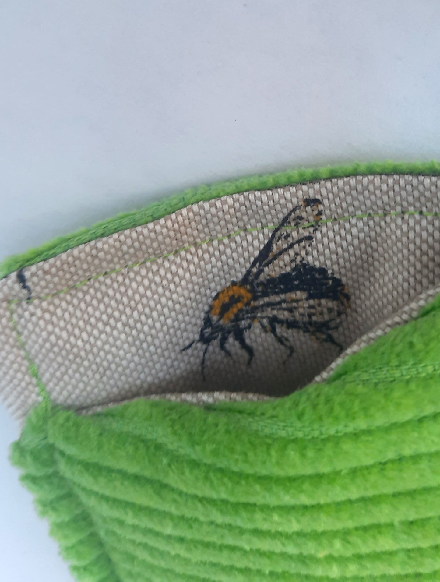 Brilhoesje felgroen+bijtjes