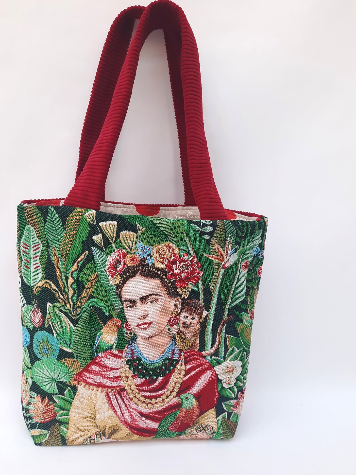 XL-tas 'La Frida' rood