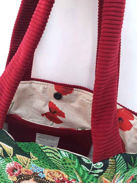 XL-tas 'La Frida' rood