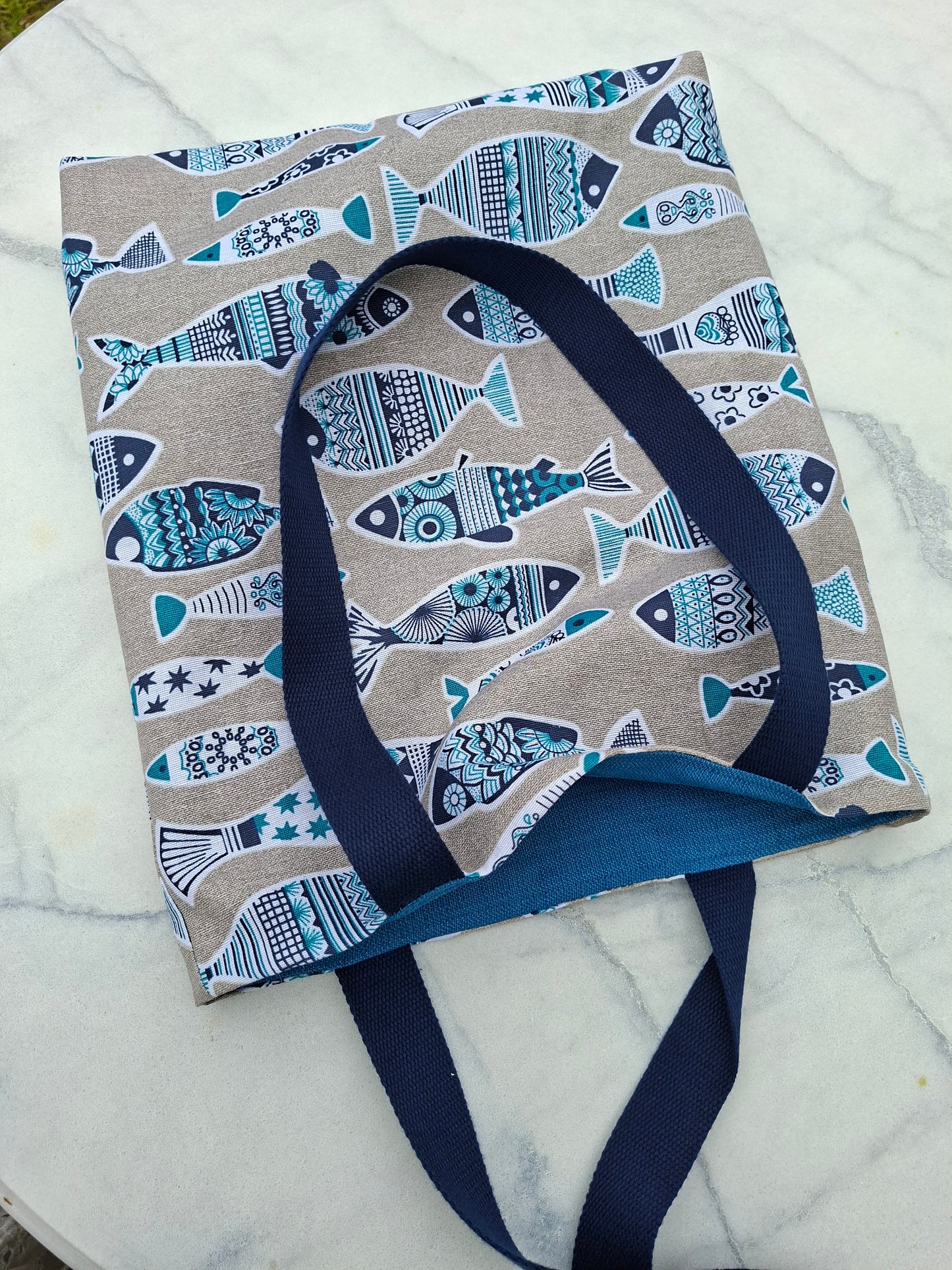 Tote bag 'Blu Genova'