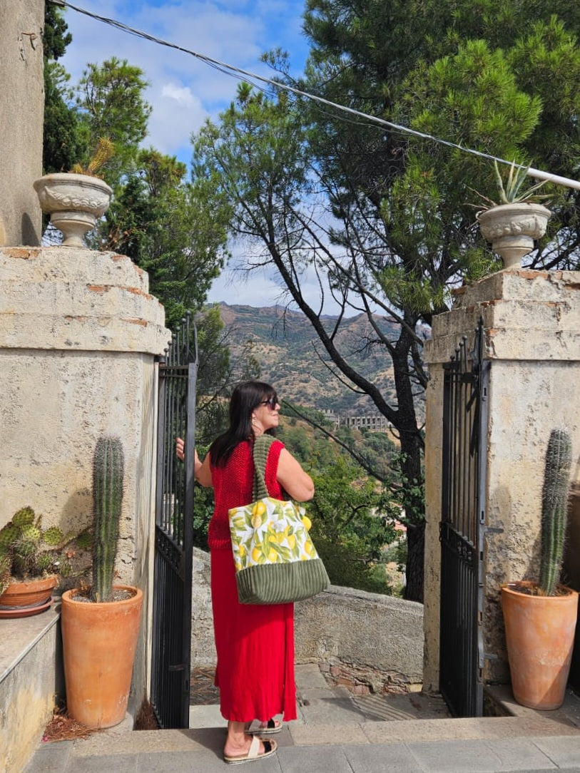 PRE ORDER   XL-tas 'Limone' (levertermijn 14 dagen)